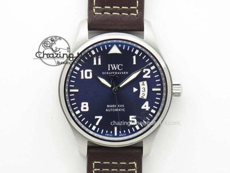 MIROTIME 0127 Pilot Mark XX IW328205 ZF 1:1 Best Edition Green Dial on Brown Leather Strap A UrbanStyle 7029